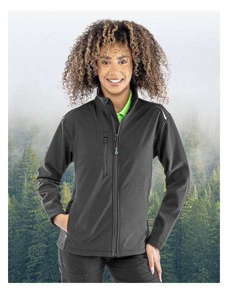 RES-R900F-Womens Recycled 3-Layer Printable Softshell Jacket 2